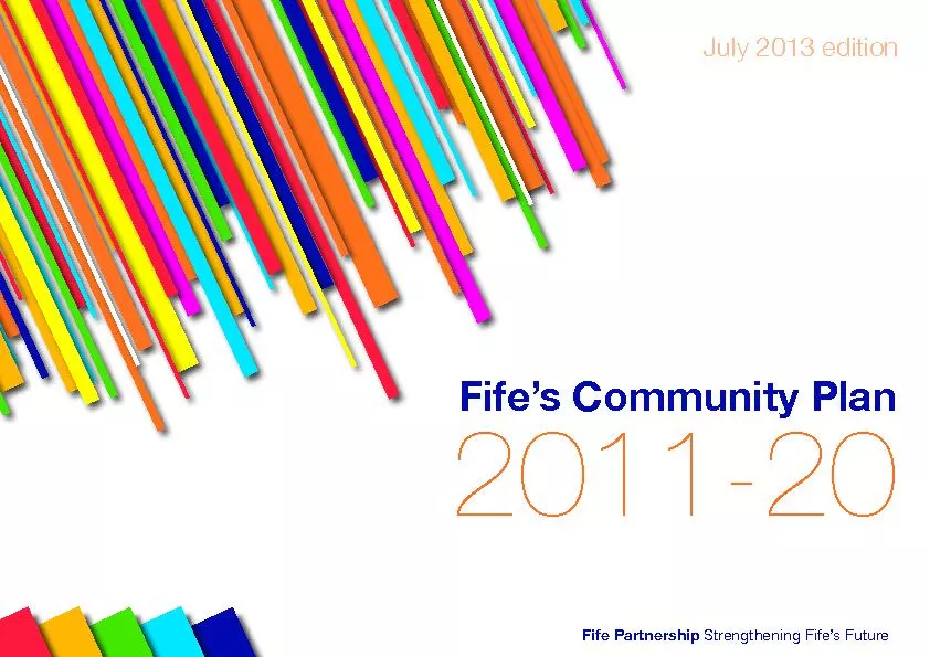 Fife’s Community Plan