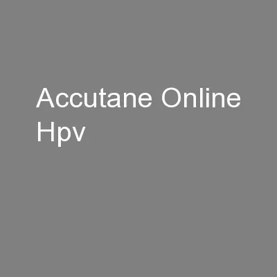 Accutane Online Hpv