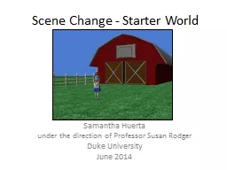 Scene Change - Starter World