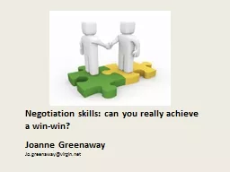 Negotiation skills: can you really achieve a win-win?