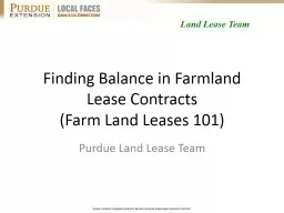 Land Lease Education in Indiana
