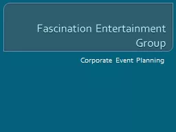 Fascination Entertainment Group