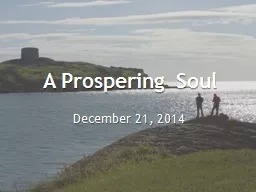 A Prospering Soul
