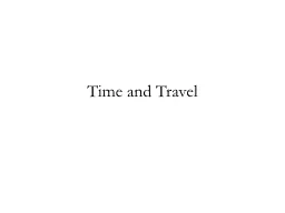 Time and