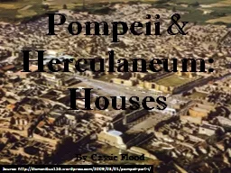 Pompeii & Herculaneum: