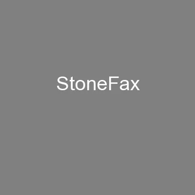 StoneFax