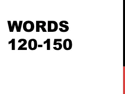 Words 120-150