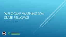 Welcome Washington state Fellows!