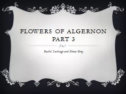 Flowers of algernon