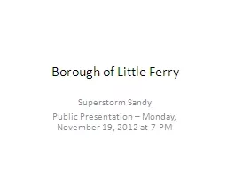 Borough of Little Ferry