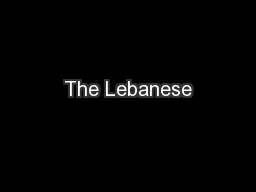 The Lebanese