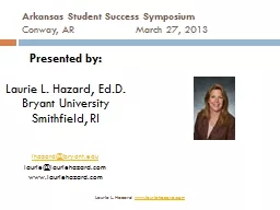 Arkansas Student Success Symposium