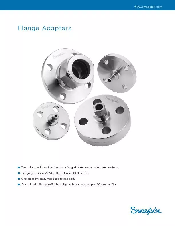 2     Flange Adapters