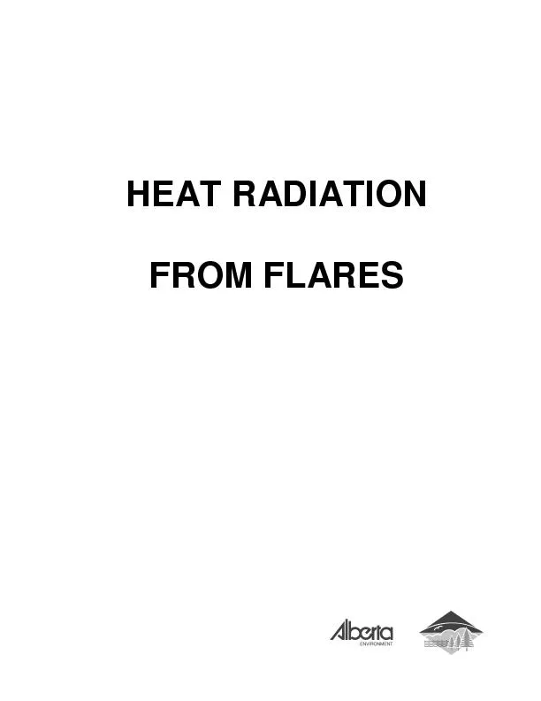 HEAT RADIATIONFROM FLARES