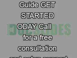 YouTube Advertisers Guide GET STARTED ODAY Call    for a free consultation and setup support