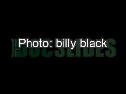 Photo: billy black