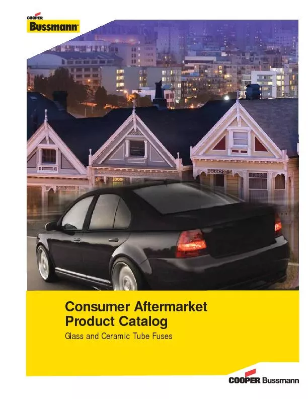Product CatalogAutomotive and Hardware/Home Center Circuit Protection