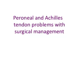 Peroneal