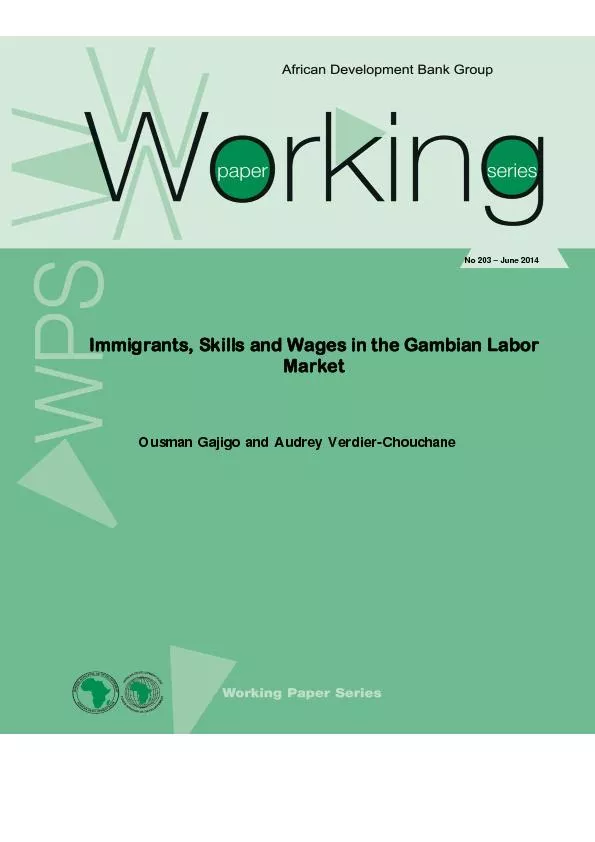 Immigrants, Skills and Wages in