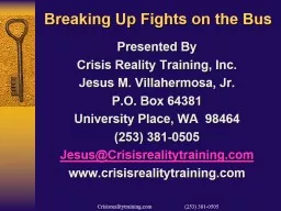 Crisisrealitytraining.com                        (253) 381-