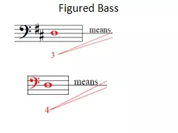 Figured Bass