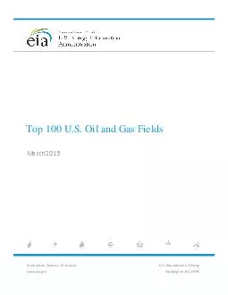 Top 100 U.S. Oil and Gas Fields