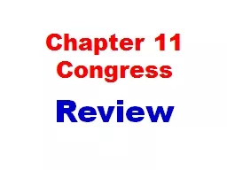 Chapter 11 Congress