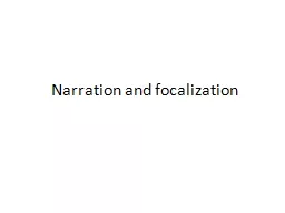 Narration and focalization