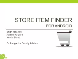 Store Item Finder