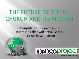 The Future of the US Church and Its Mission