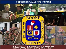 September 2012 Fire Training