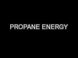 PROPANE ENERGY