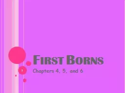 First Borns