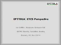EPTTOLA: ETCS Perspective