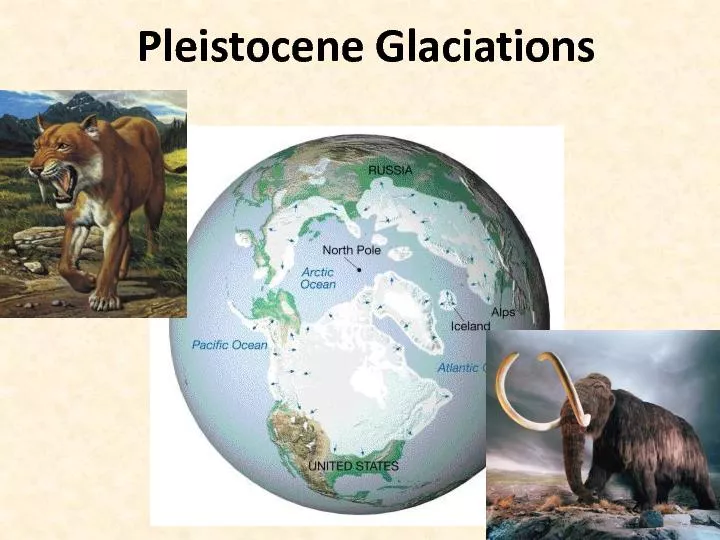 Pleistocene Glaciations