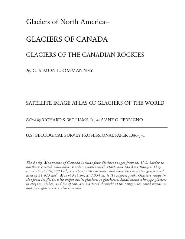 Glaciers of North America