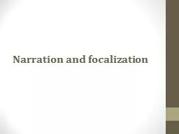 Narration and focalization