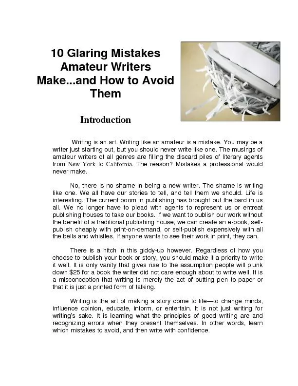 10 Glaring Mistakes