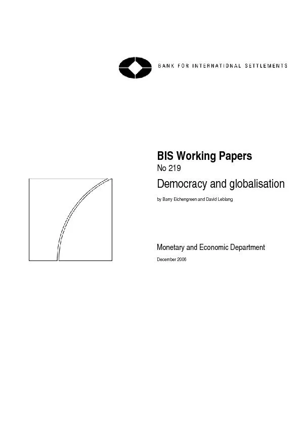 BIS Working Papers No 219