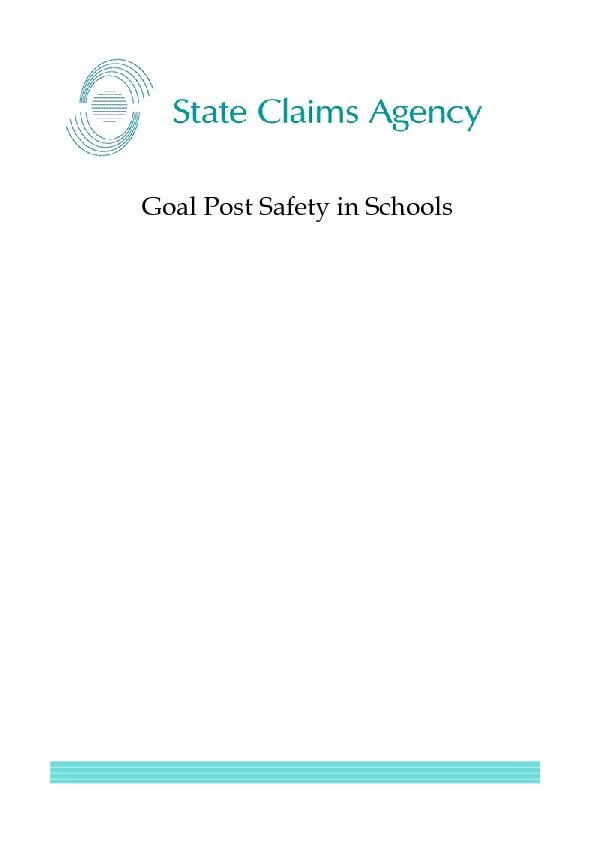 Goal Post Safety in Schools