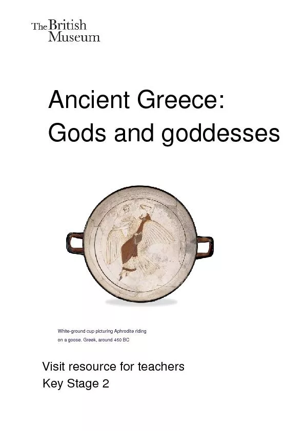 Ancient GreeceGods and goddesses
