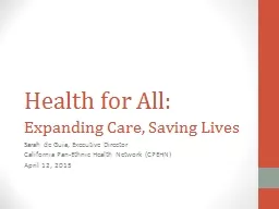 Health for All: