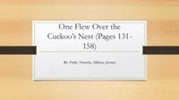 One Flew Over the Cuckoo’s Nest (Pages 131-158)