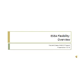 ESEA Flexibility: