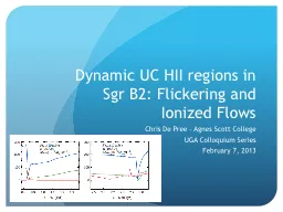 Dynamic UC HII regions in