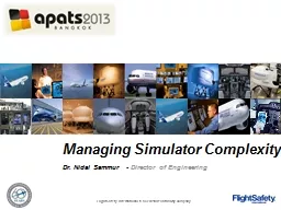 Managing Simulator Complexity