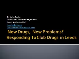 New Drugs, New Problems?