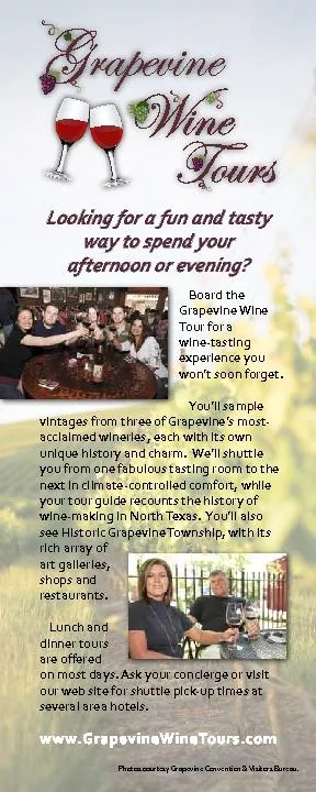 www.GrapevineWineTours.com