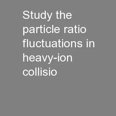 Study the particle ratio fluctuations in heavy-ion collisio