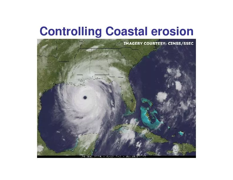 Controlling Coastal erosion